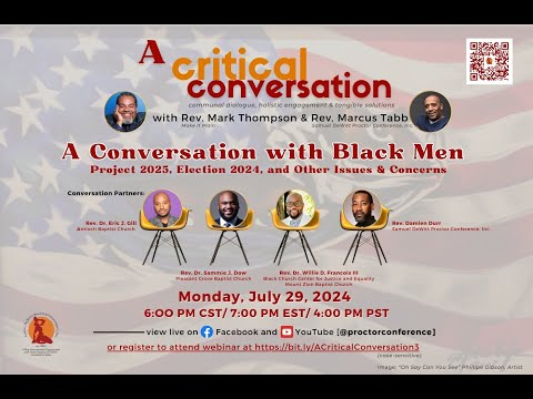7/29/24 - A Conversation with Black Men