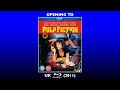 Opening To Pulp Fiction UK Blu Ray 2011