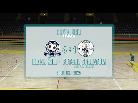 UMN_TV  1L_Kidan Žile - Futsal Spalato (Sažetak)