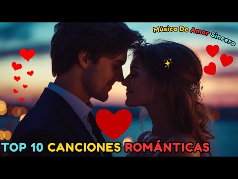 TOP 10 Mejores Canciones Románticas Vol.5 - Música de Amor Sincero Para Dedicar ✨🎶💖
