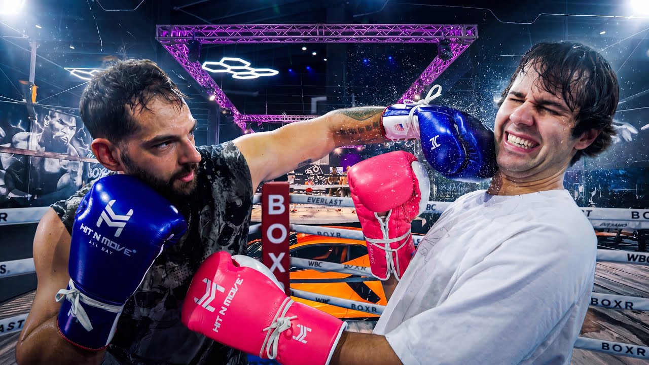 | CHALLENGED DAVID DOBRIK TO A FIGHT