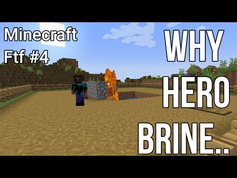 Herobrine Invades My Iron Farm - Minecraft FTB