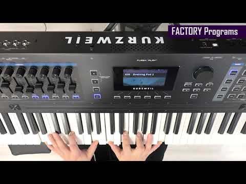 Kurzweil K2700: Factory Presets Demo (Sound Only)
