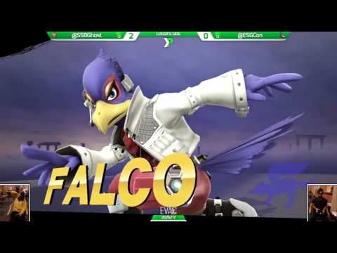 EVAC 30/6/17 - Smash 4 - Ghost (C. Falcon) vs ESG Con (Fox) - Grand Finals