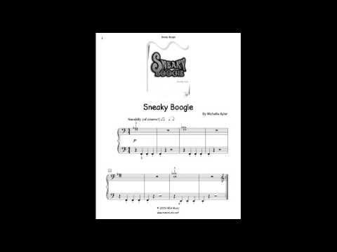Jazz Sheet Music (Piano) | Sneaky Boogie, jr.