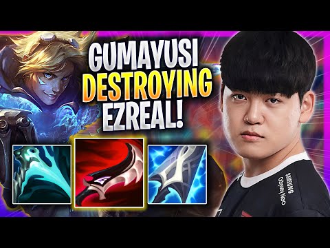 GUMAYUSI DESTROYING WITH EZREAL! - T1 Gumayusi Plays Ezreal ADC vs Draven! | Season 2023