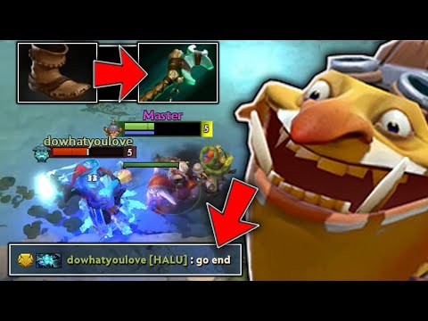 First item forcestaff vs Storm Spirit - 100% destroyed!!