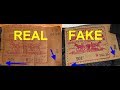 Real vs Fake Levi's 501 jeans. How to spot fake Levi's