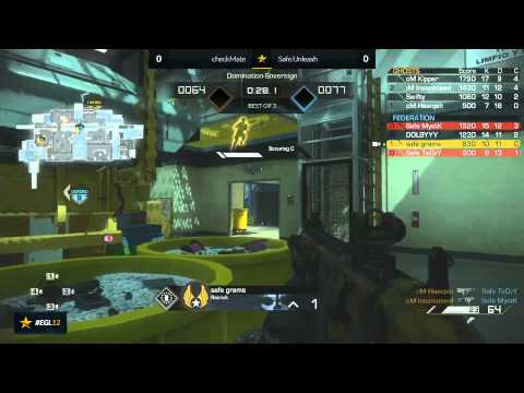 EGL12 Spring Open : CheckMate vs Safe.Unleash : WBR3 - Map 1