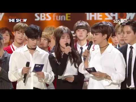 291116 SBS THE SHOW SOMI+WOOSHIN MC CUT