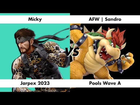Jarpex 2023 Wave A Pools: Micky (Snake) vs AFW | Sandro (Bowser)