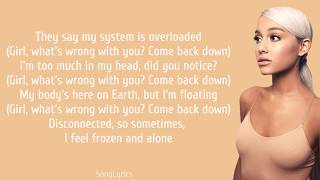 Ariana Grande - get well soon (lyrics)