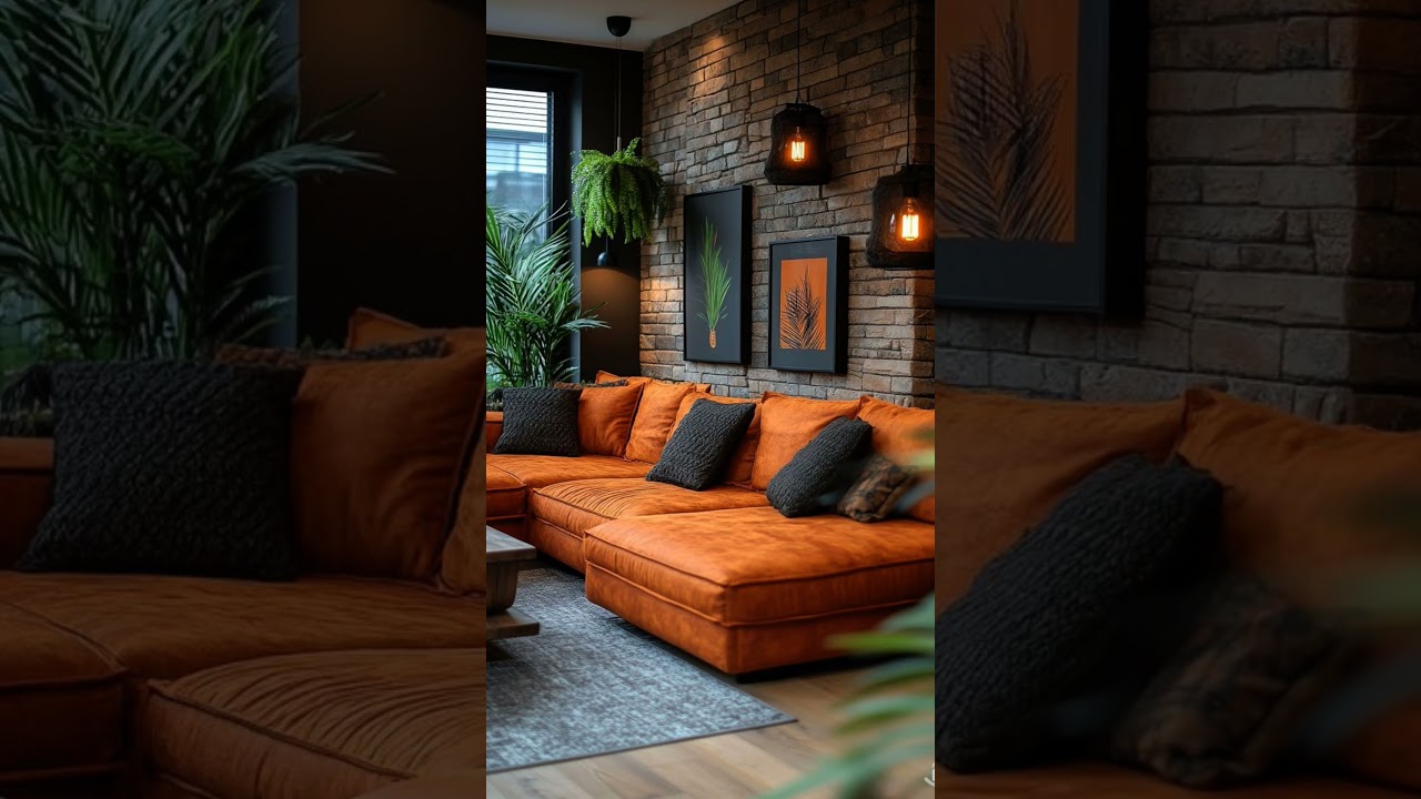 Top 50+ Brick Accent Wall Ideas For Your Living Room l Stylish Brick Wall l 🧱 #brickwall