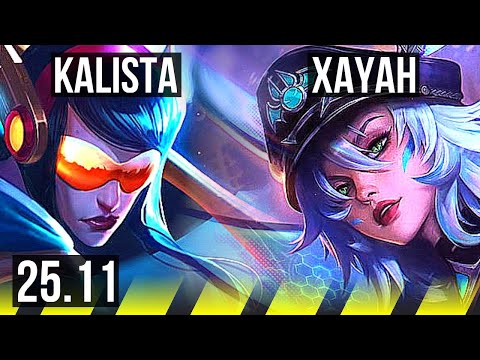 KALISTA & Senna vs XAYAH & Rakan (ADC) | Legendary | EUW Master | 25.11