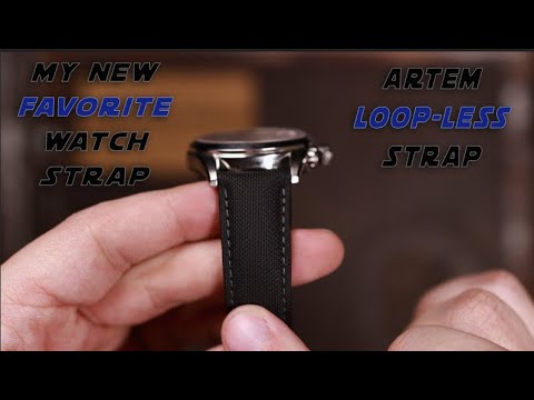 The Artem Loop-less Strap full review and How-To guide - Is this the best watch strap available?