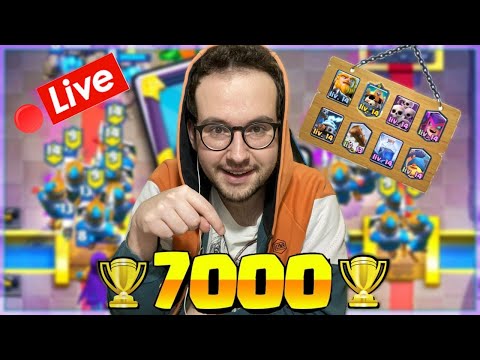 L' unico Deck con cui sono riuscito a fare le 7000 questa Stagione!! [2 Live] -Clash Royale