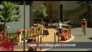 preview picture of video 'Lens: le centre du village mis à neuf'