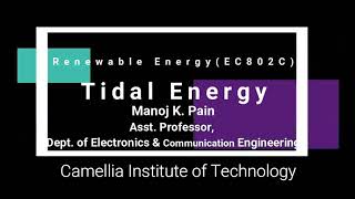 Tidal Energy