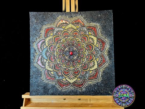 Inner Fire Mandala: Energetic Painting for Passion and Transformation | Magic Soma | Pic0004