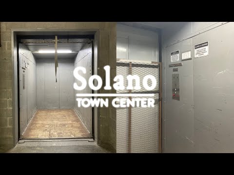 Montgomery Hydraulic Freight Elevator #4 - Solano Town Center - Fairfield, CA