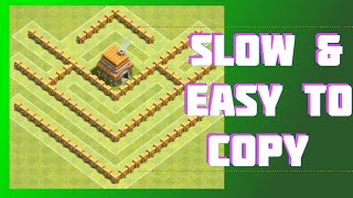 The Crest Easy To Copy! Th5 War/Trophy/Farming Base | Clash Of Clans (CoC)