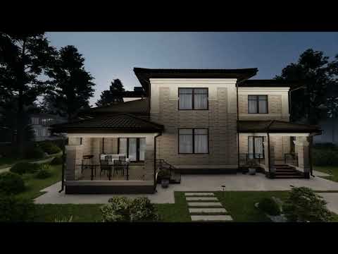 Проект индивидуального двухэтажного жилого дома DTE-149