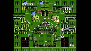 Zanac (PS1) - Score Trial Course 16 Clear (Hardest Fortress)