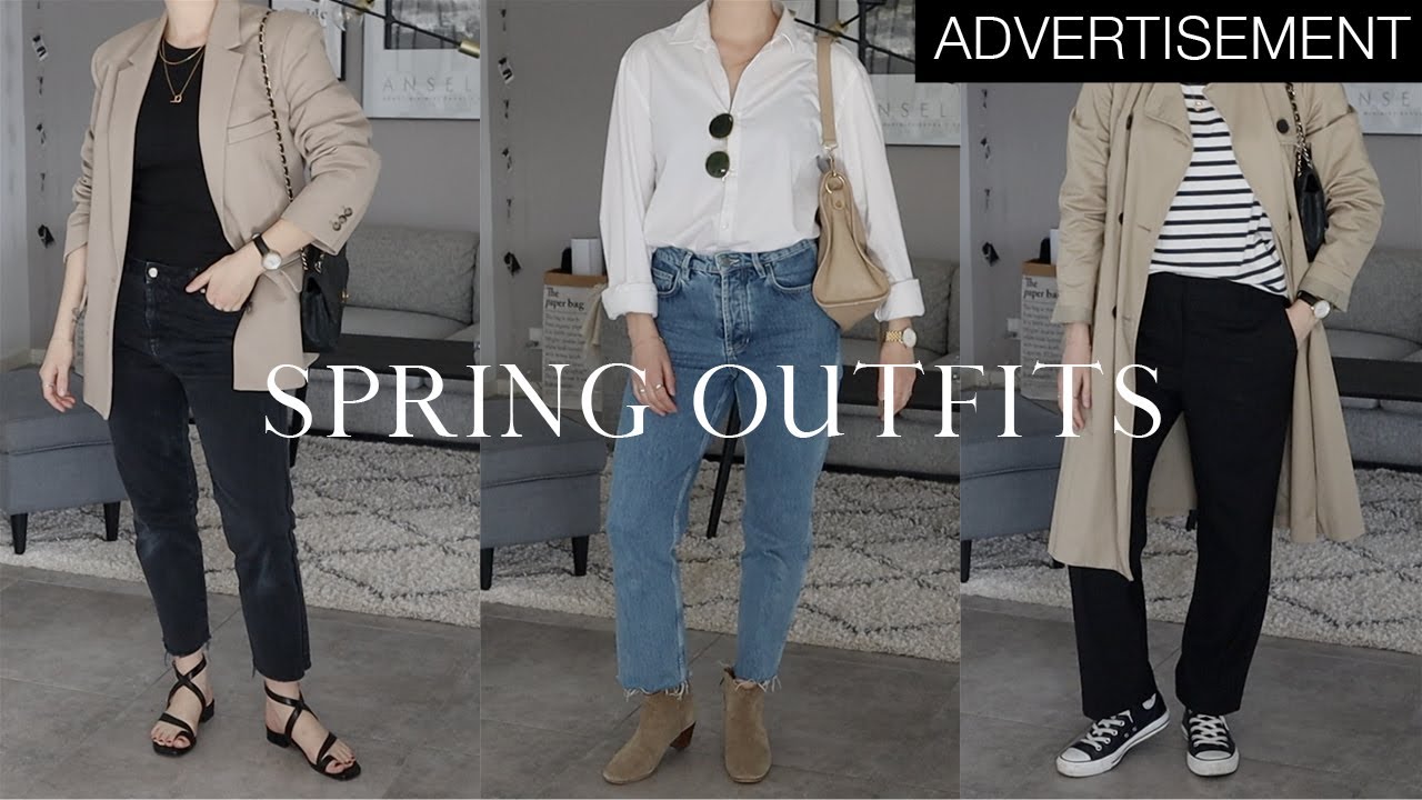 8 classic outfit ideas for spring | spring capsule wardrobe