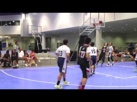 Bay City Red 2 vs Irvine Wild - 8th Grade Boys - 2015 Jam On It Las Vegas