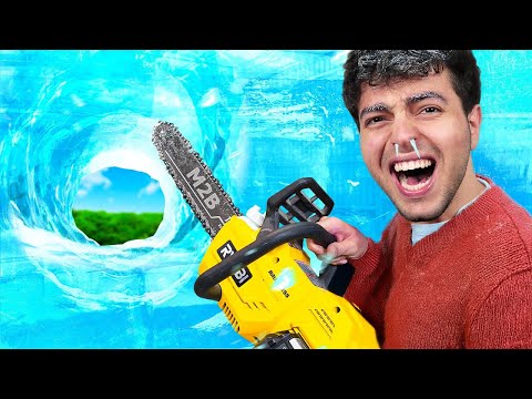 100 KAT BUZ HAPİSHANEDEN KAÇIŞ !? CHALLENGE