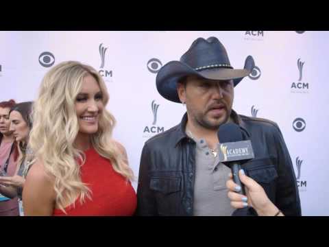 ACM Honors 2016 - Jason Aldean On The Red Carpet