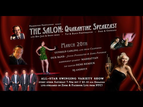 THE SALON: Quarantine Speakeasy (ep. #26 / March 20th)