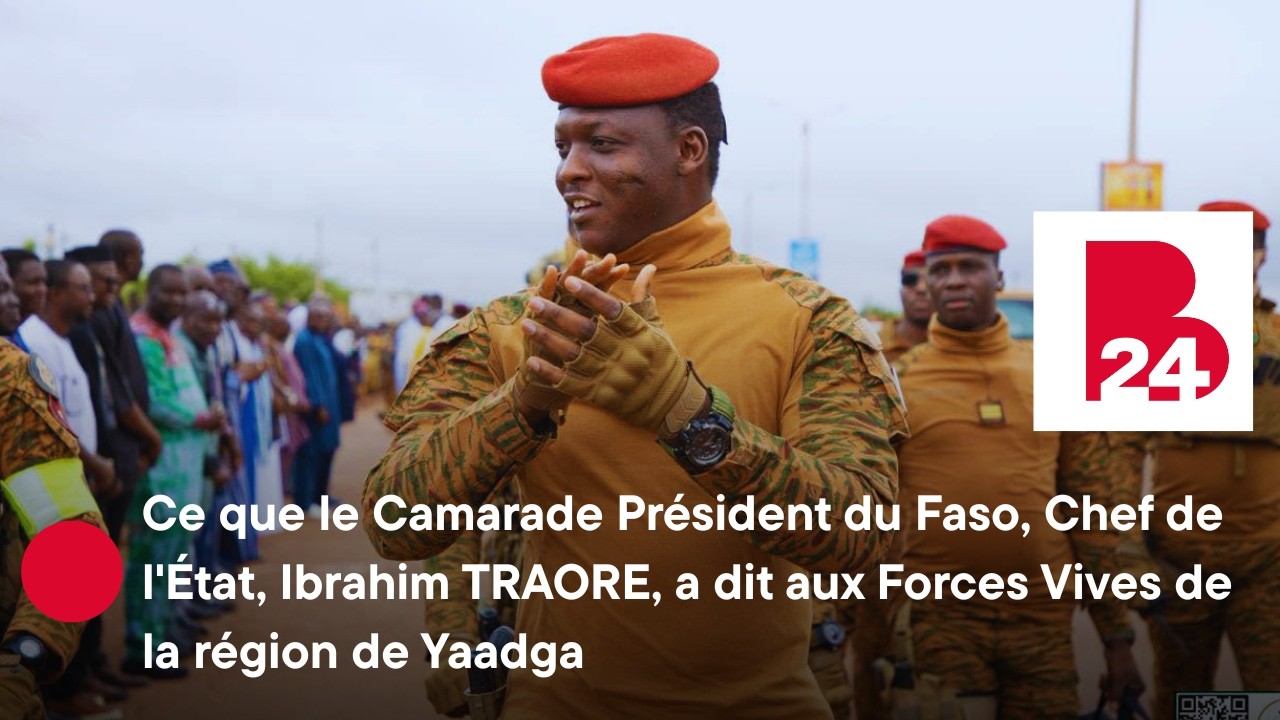 {DIRECT} Le message du camarade Capitaine Ibrahim Traoré aux forces vives de la région de Yaadga