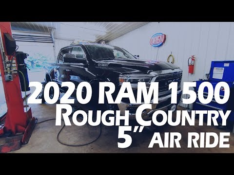 2020 RAM 1500 Air Ride 5" Rough Country Lift Install