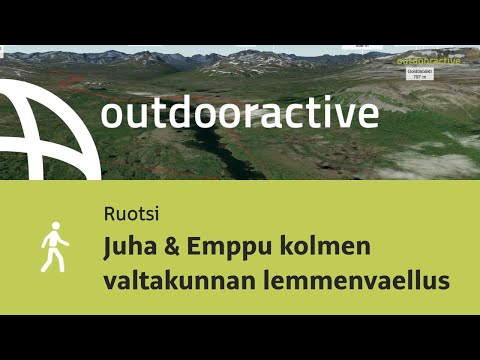 retkeilyreitti Ruotsissa: Juha & Emppu kolmen valtakunnan lemmenvaellus