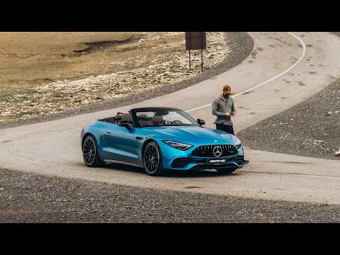 Above the Clouds in a Mercedes-AMG SL 43 | Life-Changing Mountain Road