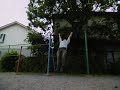 Reverse grip 45 Muscle ups in one set 逆手マッスルアップ45回