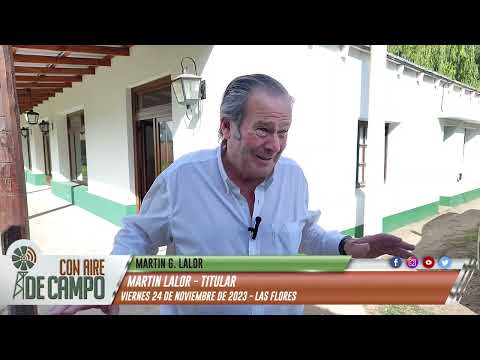 Martín Lalor remate de Martín G. Lalor - Viernes 24 de noviembre de 2023 - Las Flores