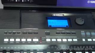 Video thumbnail for Yamaha PSR-E433 Portable Keyboard by HarmonyCentral