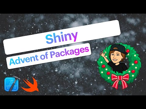 Shiny | Shimmering Text | Advent of Packages