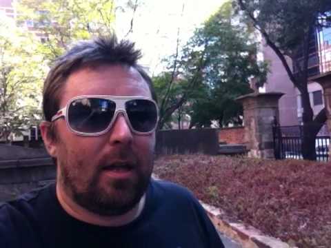 The Daily Woo - Day 31 - 8/1/2012 - Edgar Allen Poe Grave Video
