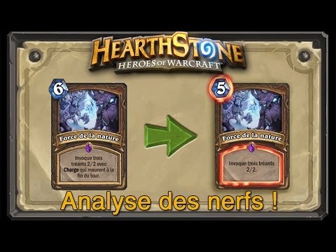 Analyse des nerfs des cartes Hearthstone du 20 avril 2016