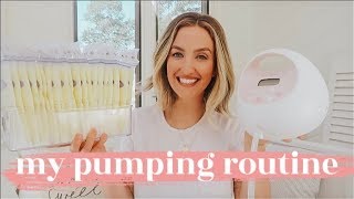 HOW I BUILT A FREEZER STASH + MY PUMPING ROUTINE | Becca Bristow