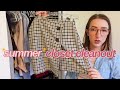 summer closet cleanout // organizing my closet for summer🌷