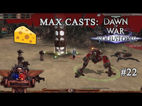 Max Casts: Dawn of War - Soulstorm (Unification Mod) # Adeptus Mechanicus VS Daemon Hunters [PvP]