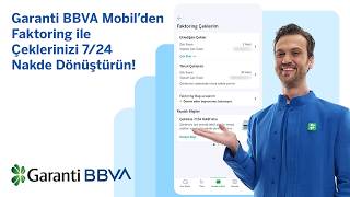 Garanti BBVA Mobil’den Faktoring ile Çeklerinizi 7/24 Nakde Dönüştürün