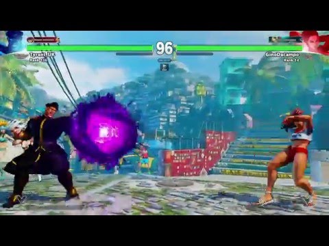 SFV - Tyrant_UK (M.Bison) Vs GinoDacampo (Laura)