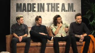 One Direction&#39;s Made In The A.M. - Interview