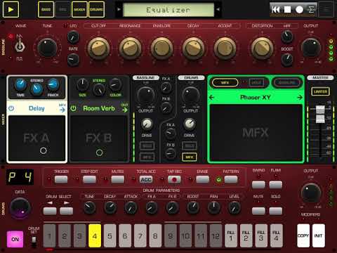 Pure Acid Vs Korg Electribe Wave in AUM