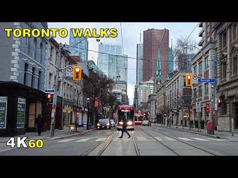Walking Toronto's "sketchy" George Street on December 22, 2020